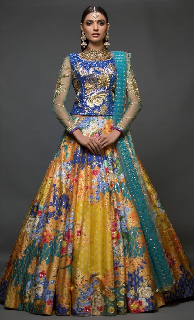 Mehndi Dress