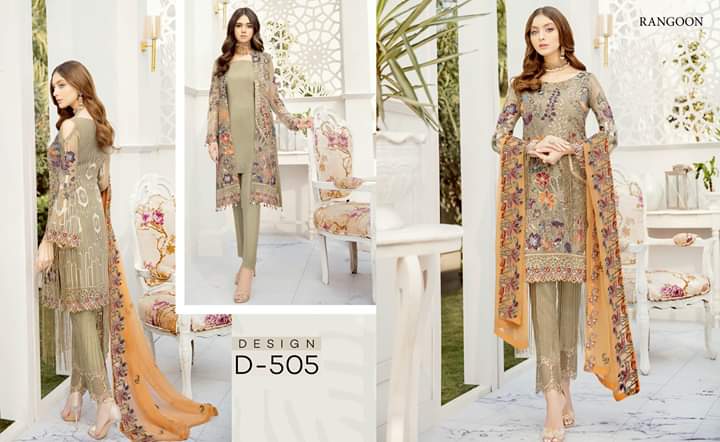 Ramsha Chifoon D-505