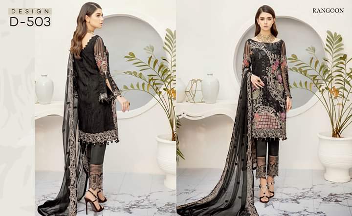 Ramsha Chifoon D-503