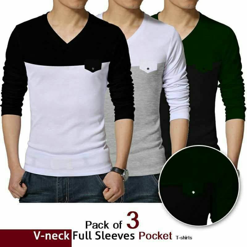 Deal Pack Of 3 Mens T-shirts