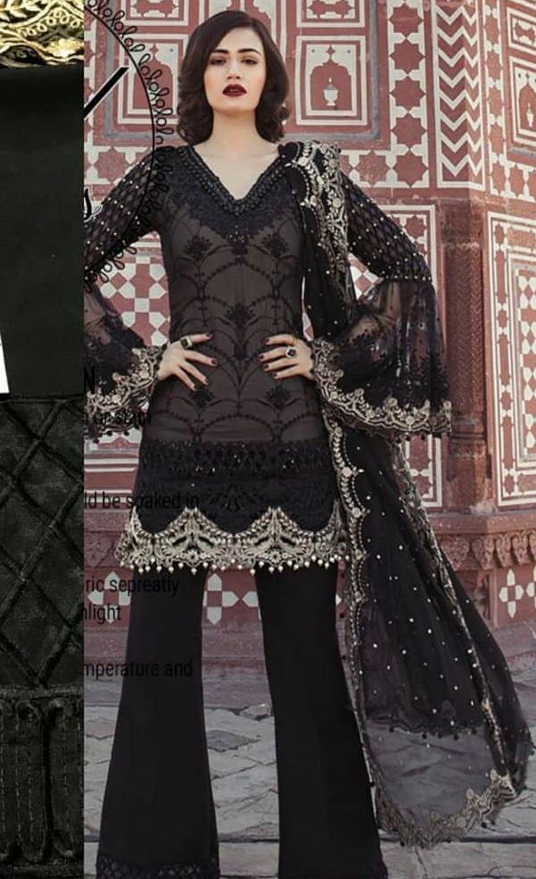 Maria B - Chiffon 3 Pc
