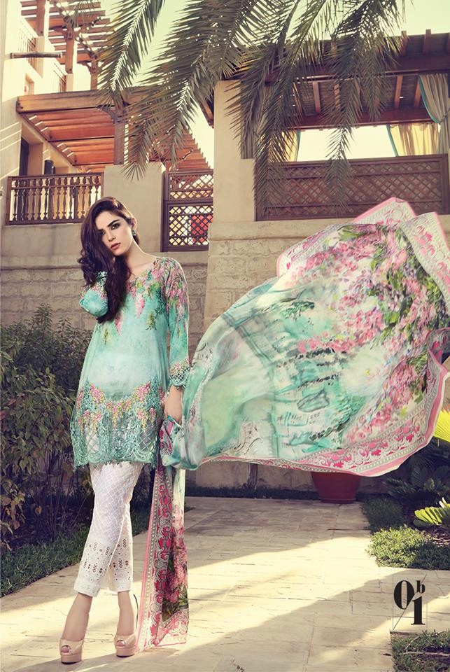 Maria B - Linen 3 Pcs