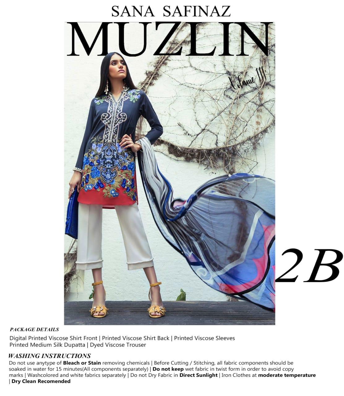 Sana Safinaz - Linen 3 Pc