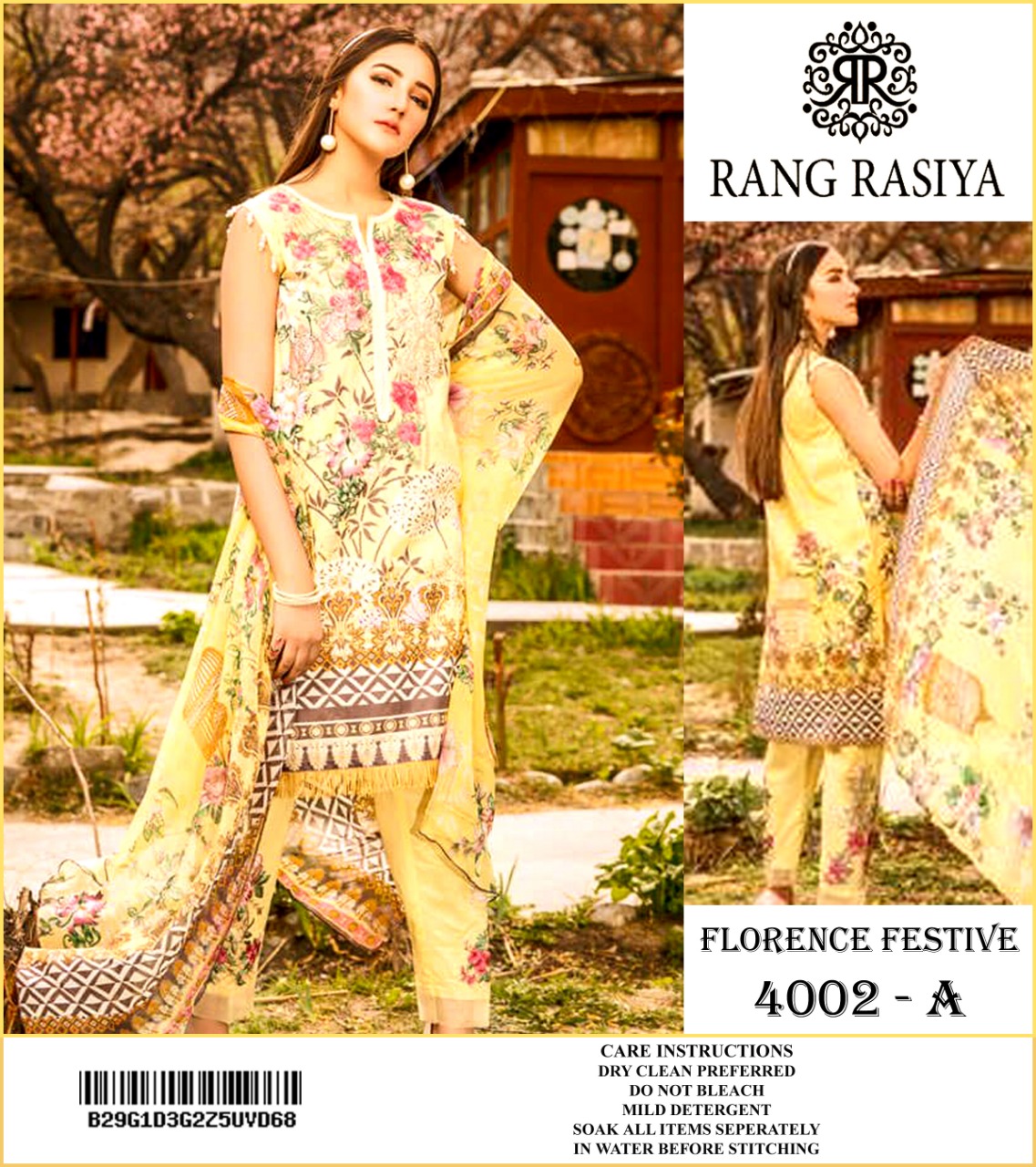 Rang Rasiya - Linen 3pec
