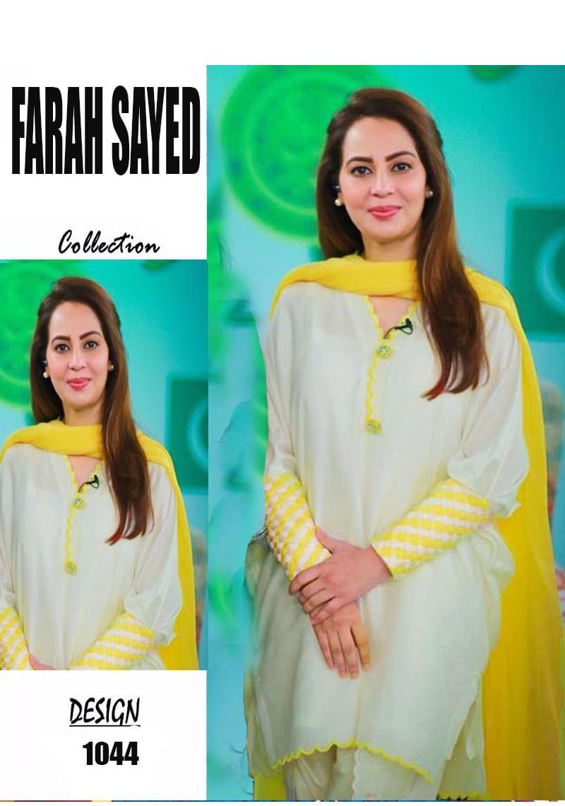 Farah Sayed - Linen 3pec