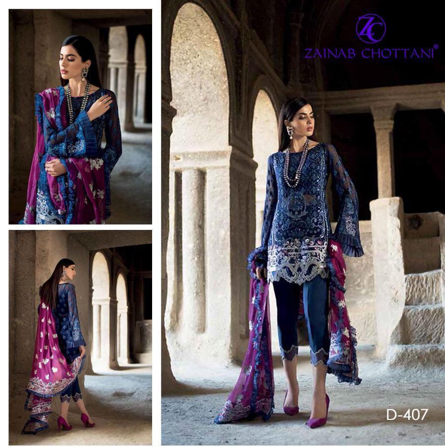 Zainab Chottani Luxury Chiffon