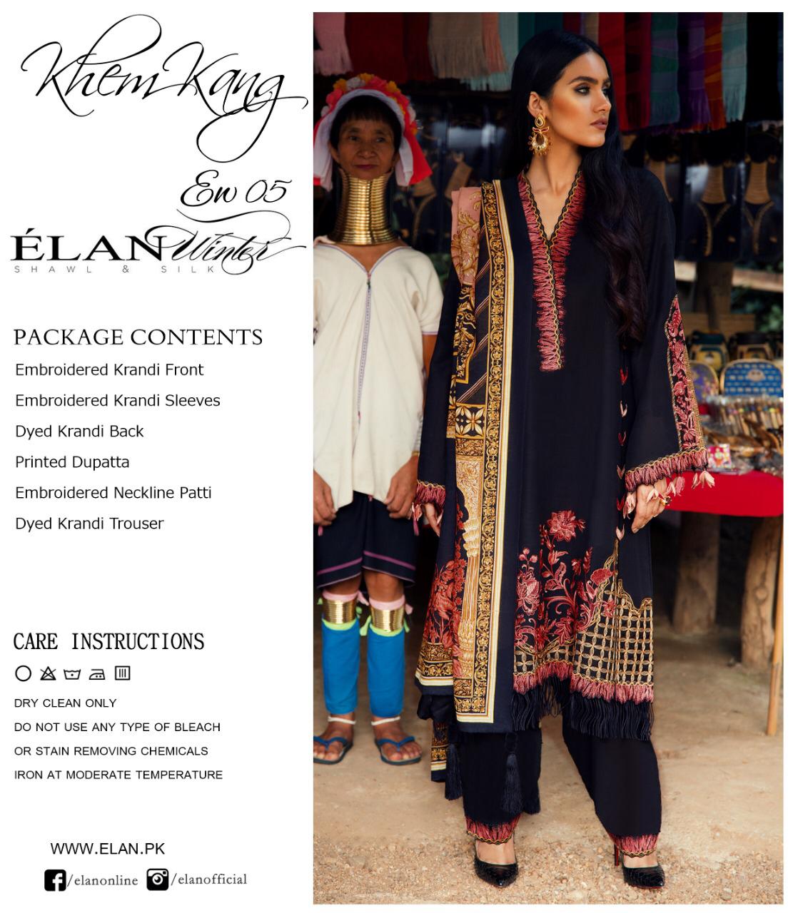 Elan - Lawn & Karandi 3 Pcs