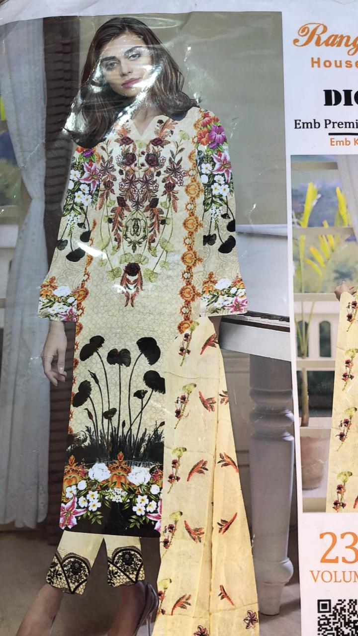 Rang Passand - Lawn 3 Pcs