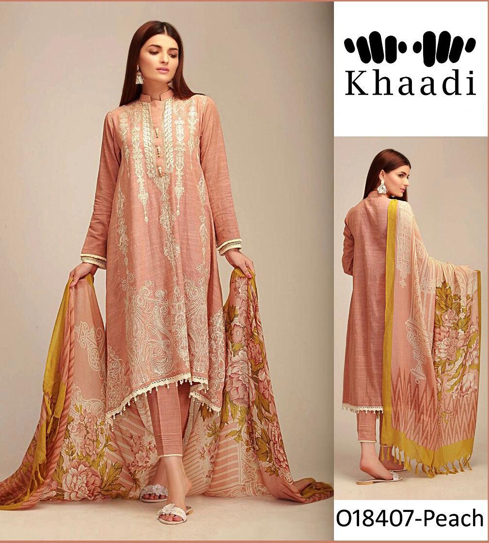 Khaadi - Lawn 3 Pcs