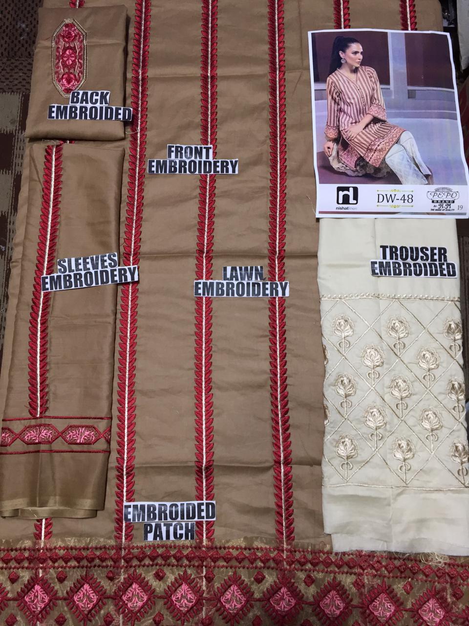 Nishat - Lawn 2 Pcs
