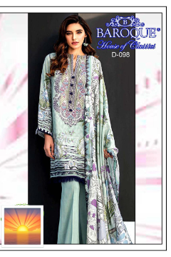Baroque - Lawn 3 Pcs