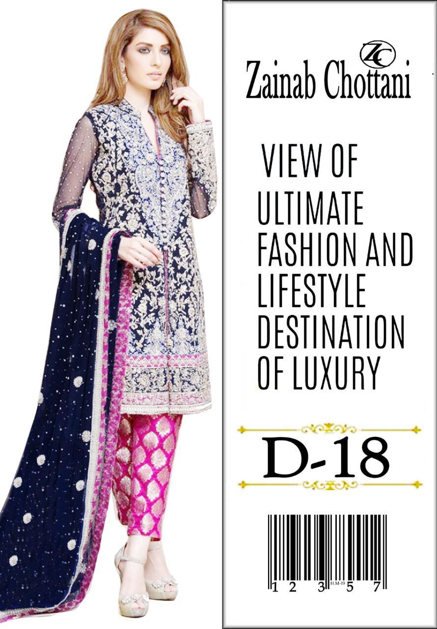 Zainab Chottani - Lawn 3 Pcs