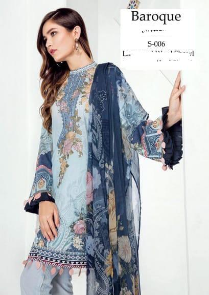 Baroque - Lawn 3 Pcs