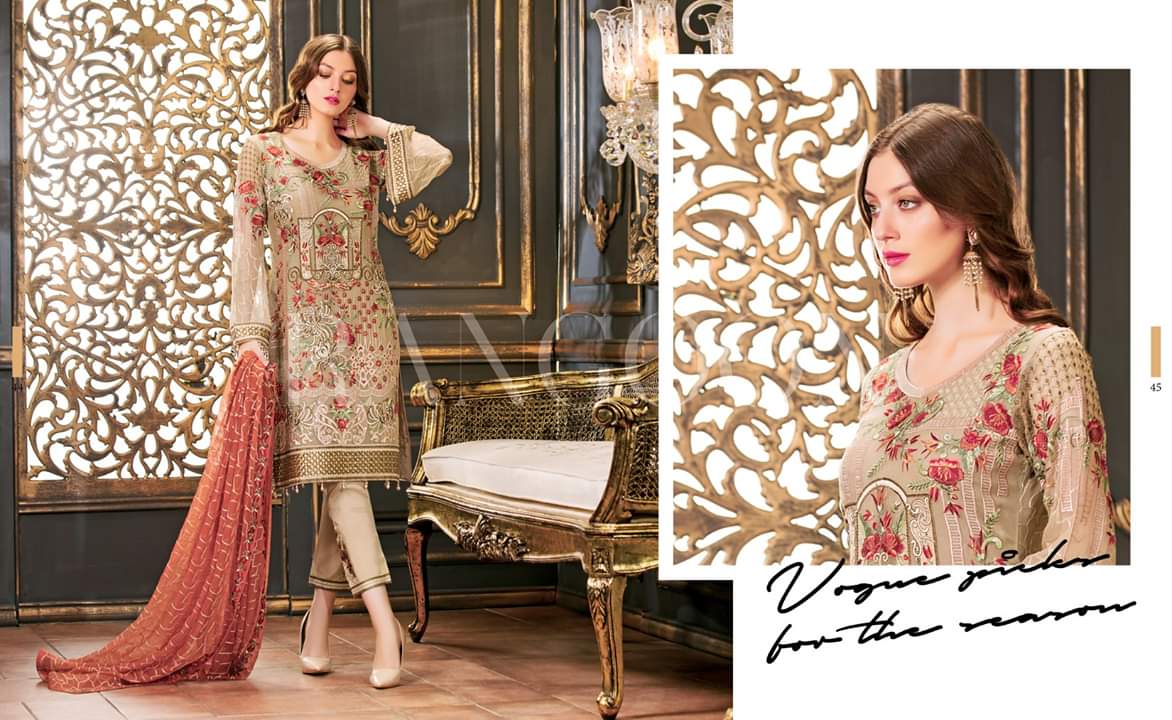 Rangoon - Brand Original - Chiffon 3 Pcs