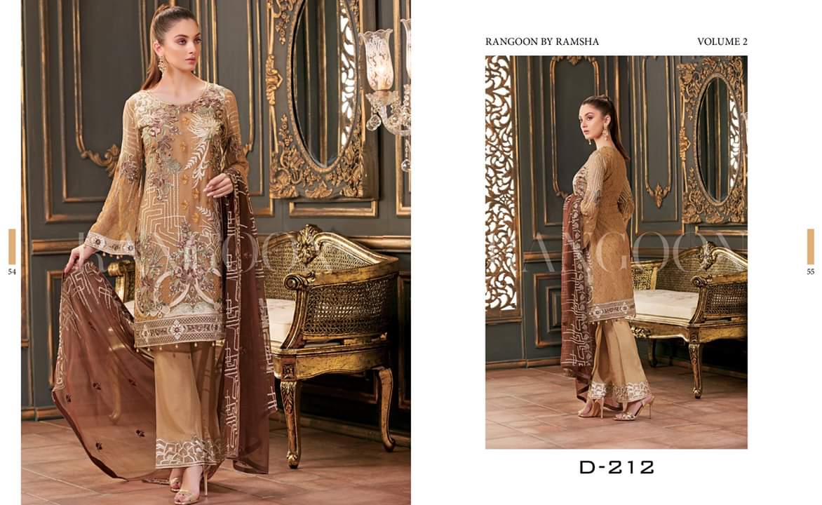 Rangoon - Chiffon 3 Pcs