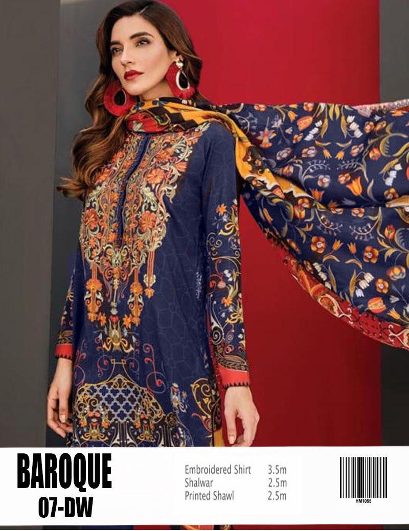 Baroque - Lawn 3 Pcs