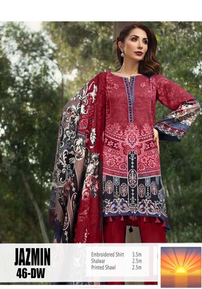 Jazmin- Lawn 3 Pcs