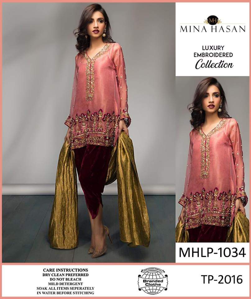 Mina Hassan - Lawn 2 Pcs