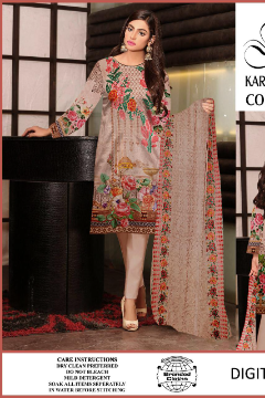 Sibgha - Lawn Karandi 3 Pcs