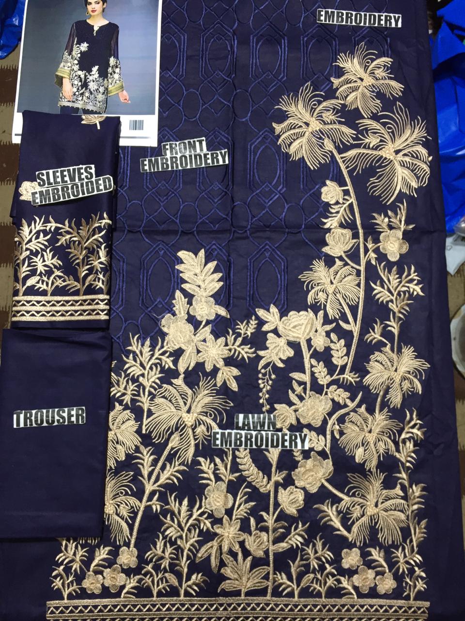 Baroque- Lawn 2 Pcs