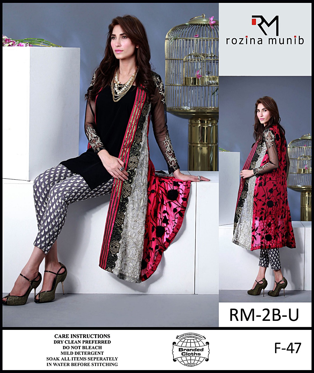 Rozina Munib - Lawn 3 Pcs