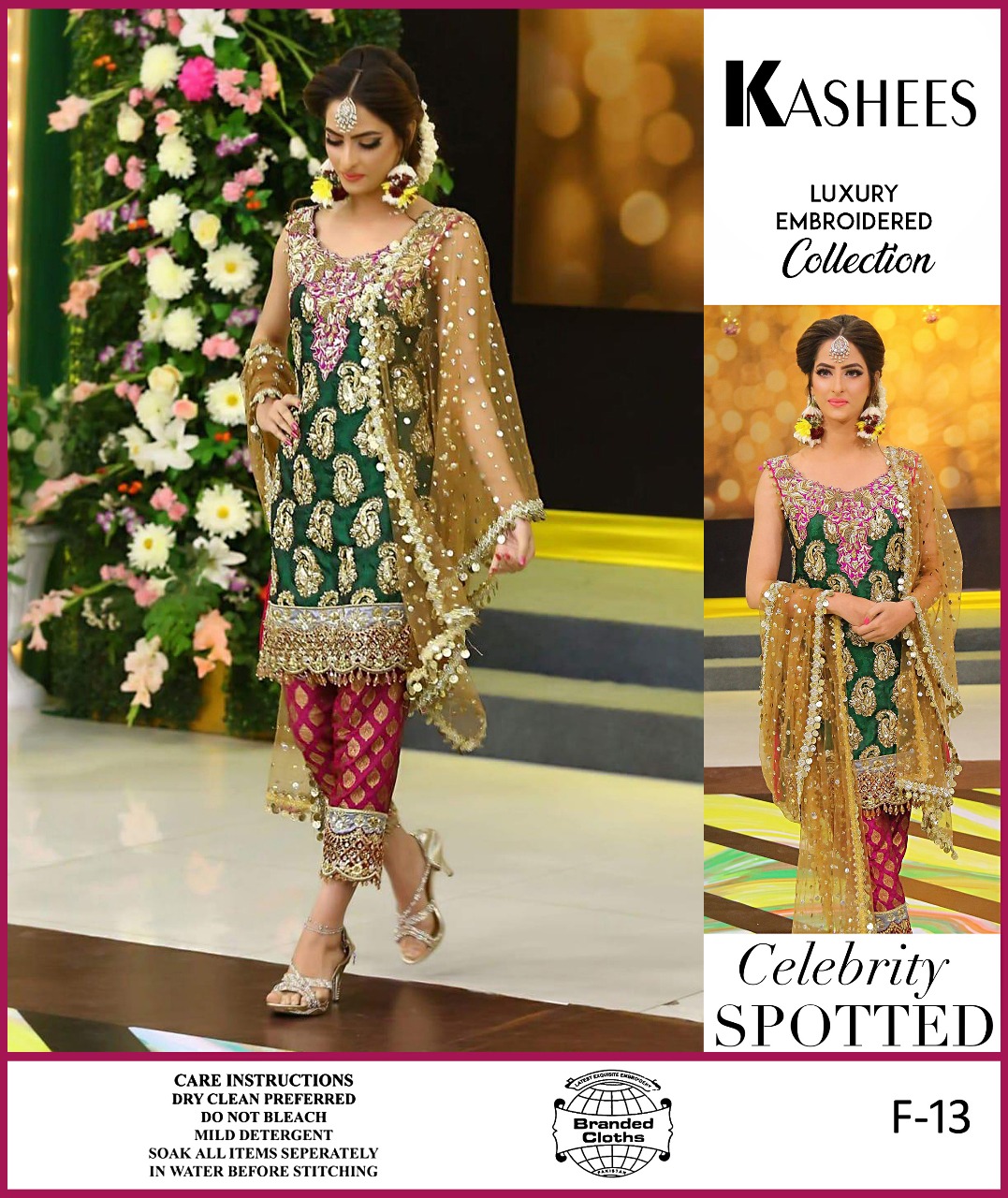 Kashees - Lawn 3 Pcs