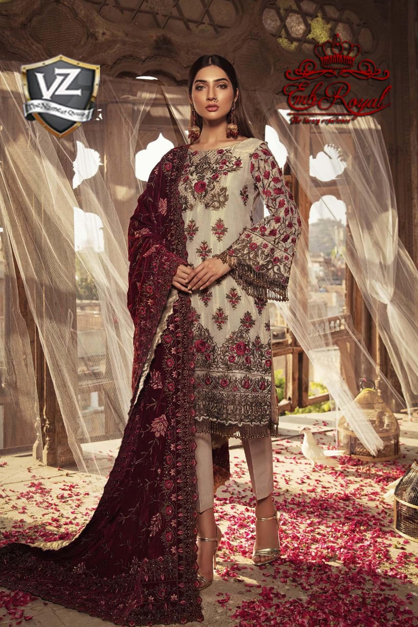 Embroyal - Lawn 3 Pcs