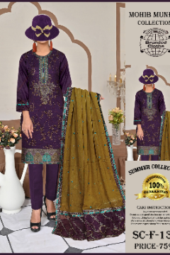 mohib muneeb lawn 3 pcs