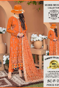 mohib muneeb lawn 3 pcs