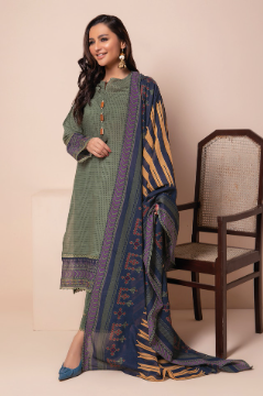 Fabrics 3 Piece Suit |Top Bottoms Dupatta