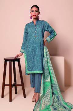 Fabrics 3 Piece Suit |Top Bottoms Dupatta