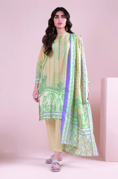 Fabrics 3 Piece Suit |Top Bottoms Dupatta
