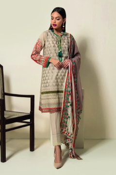 Fabrics 3 Piece Suit |Top Bottoms Dupatta