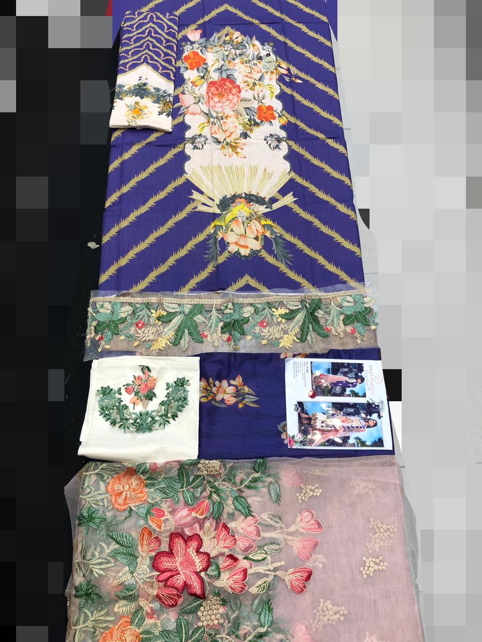 SHIZA HASSAN LUXURY LAWN COLLECTION 2019