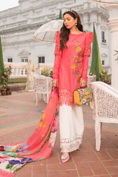 MARIA B Unstitched Lawn D-2207-A