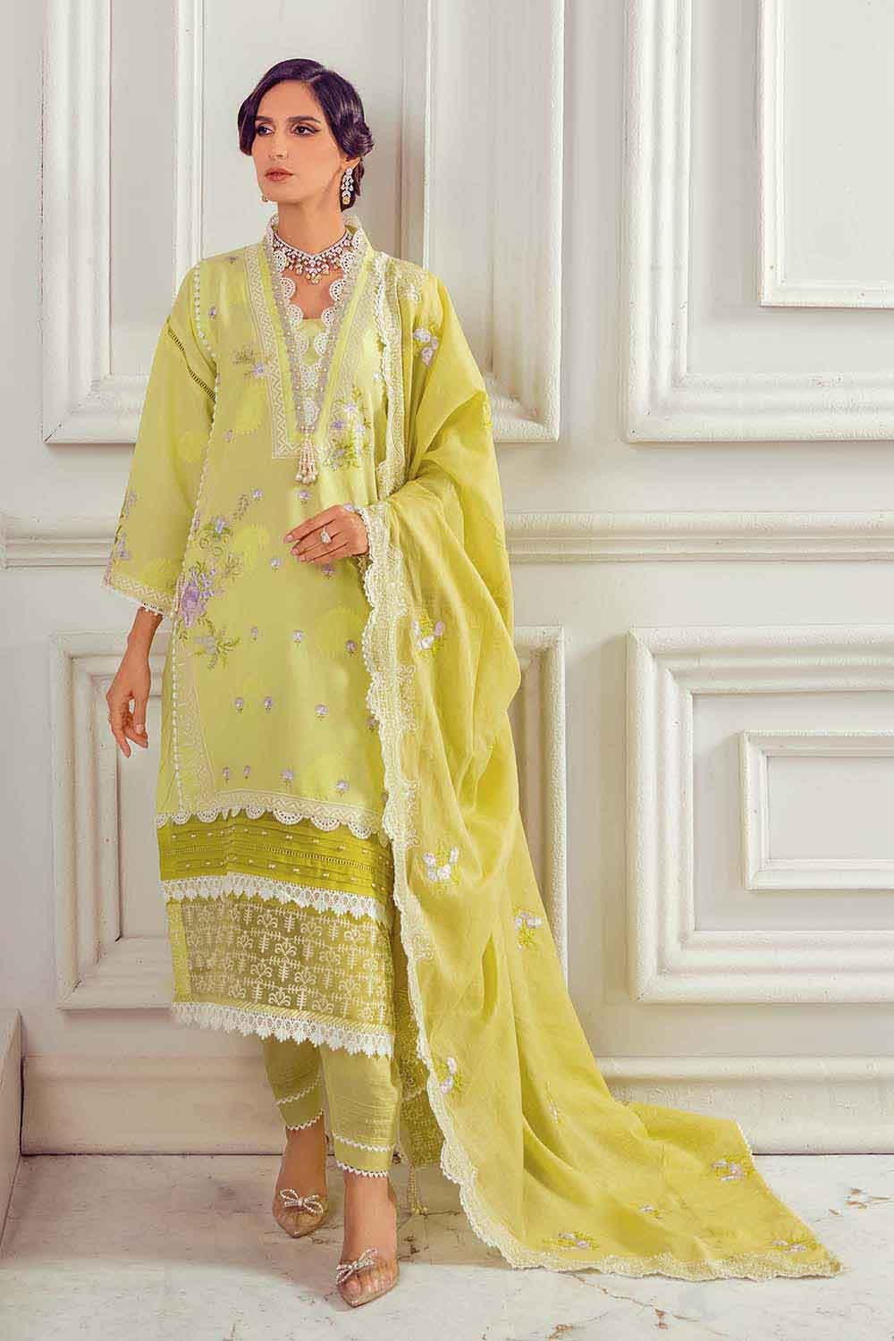 GUL AHMED LAWN 3 PCS