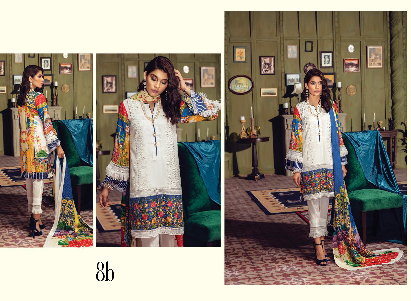 RajBari - Linen 3 Pcs