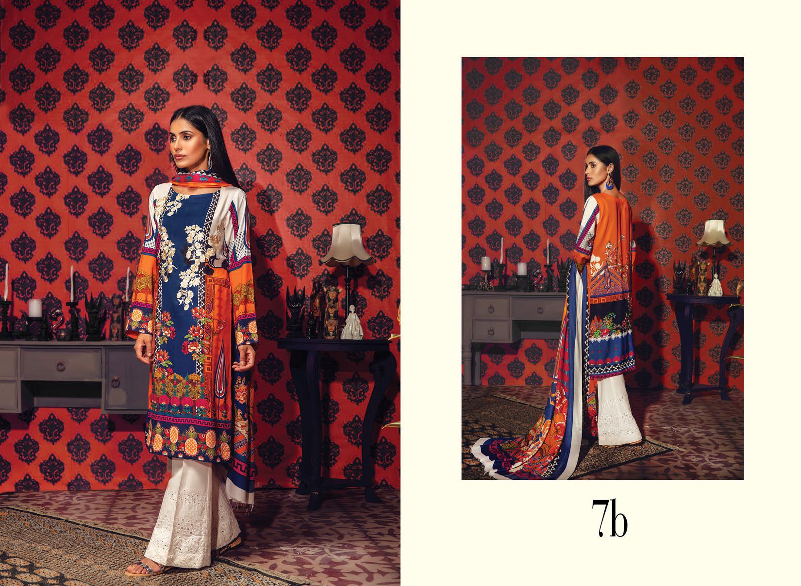 RajBari - Linen 3 Pcs