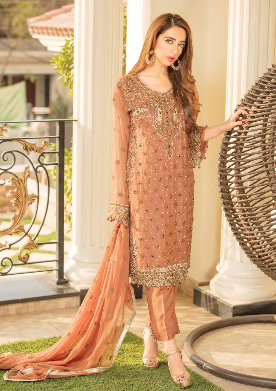 Ramsha - Chiffon  3pc