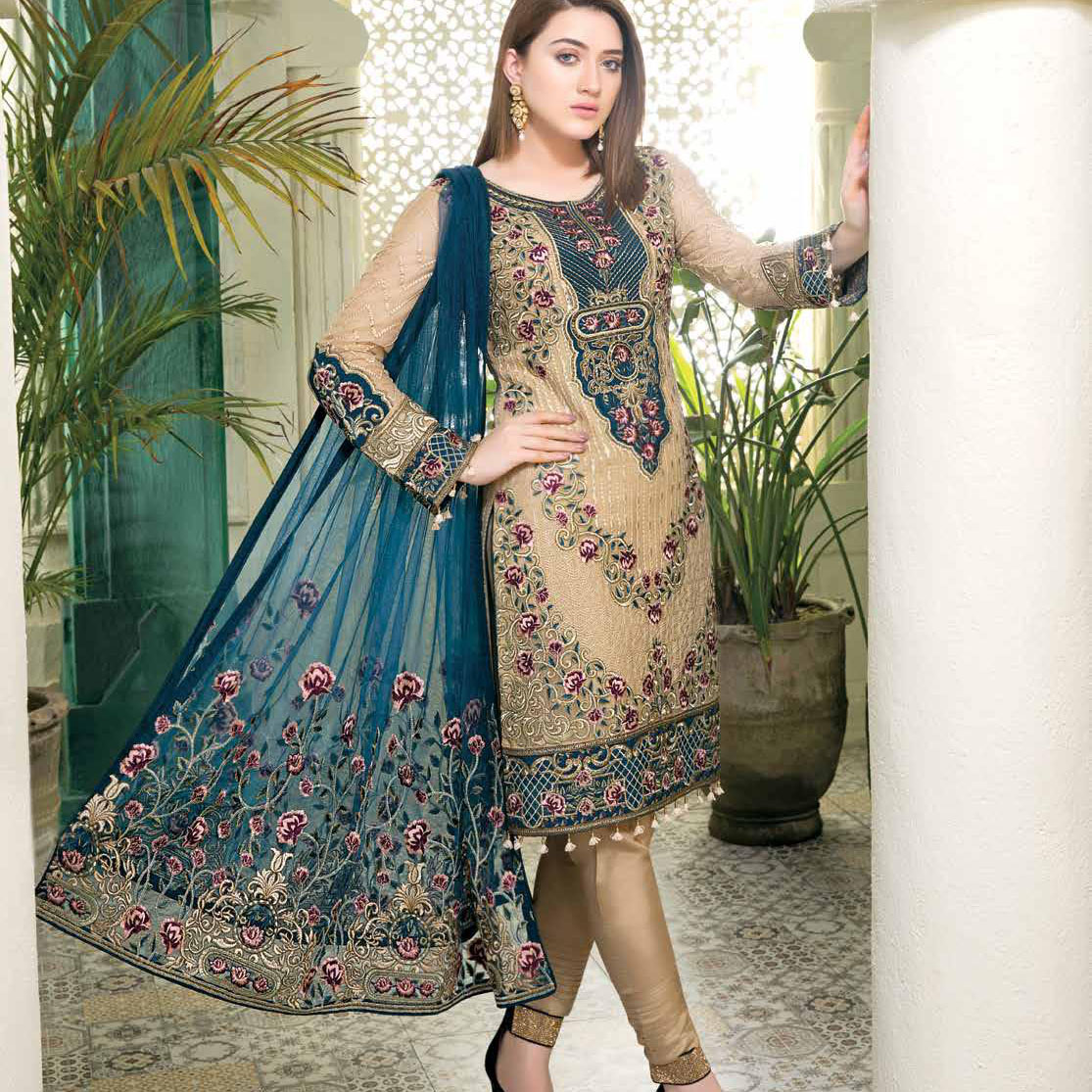 Ramsha - Chiffon 3pcs