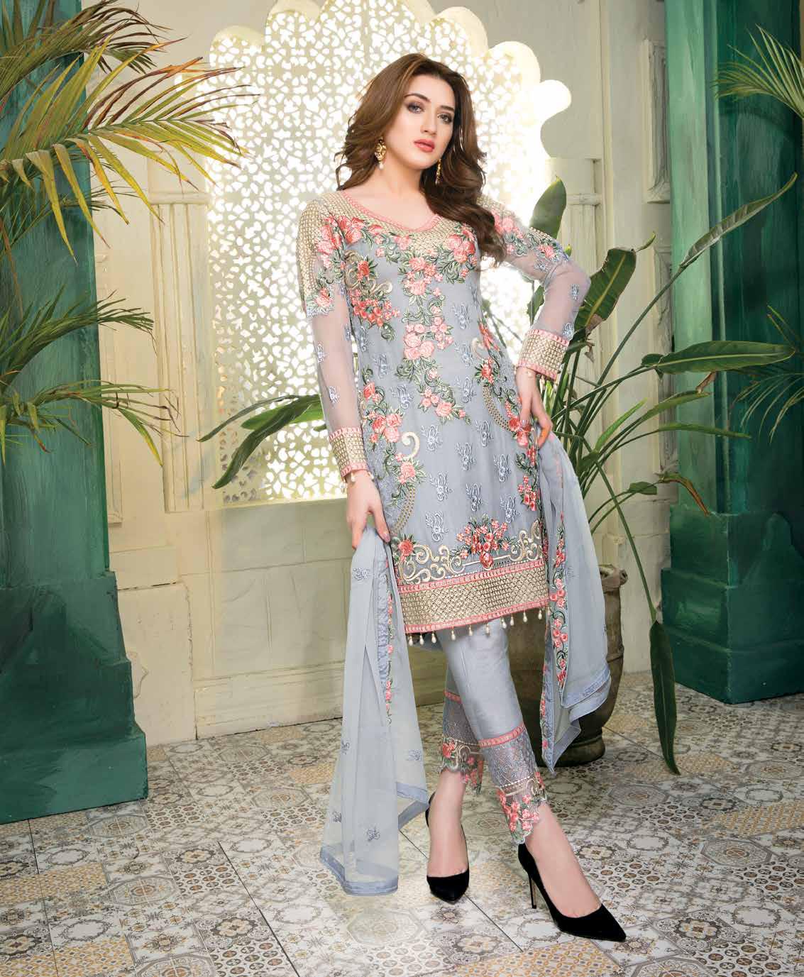 Ramsha - Chiffon 3pcs