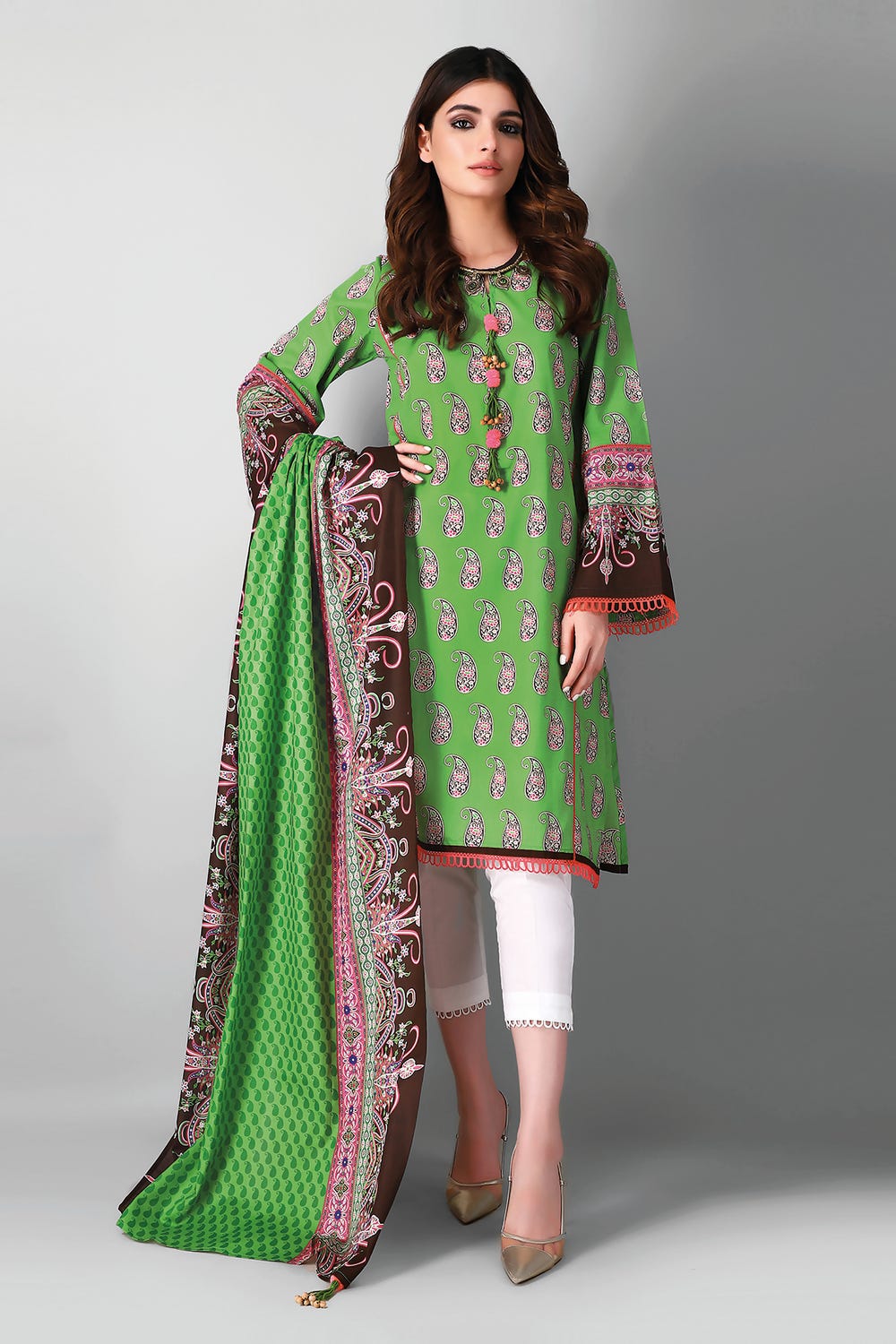 Khaadi - Kameez Dupatta