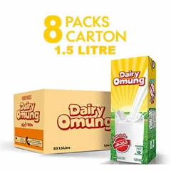 Dairy Omung 1500ml Low Fat 8 PCs