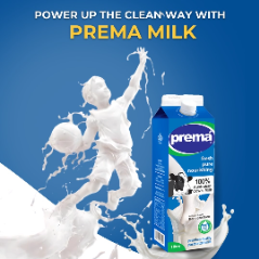Prema Australian Cow Milk 1L