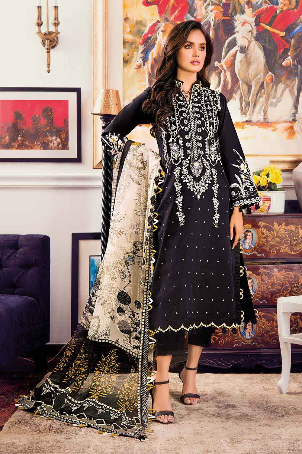 GUL AHMED LAWN 3 PCS BM-22002